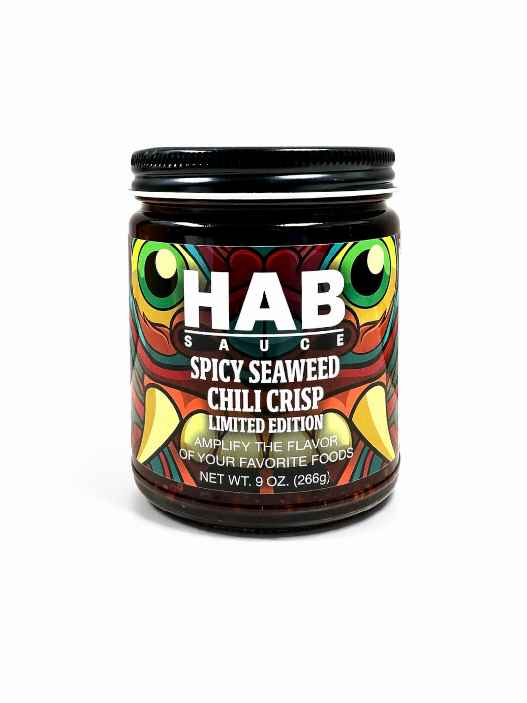 Extra Hot Spicy Seaweed Chili Crisp HAB Sauce